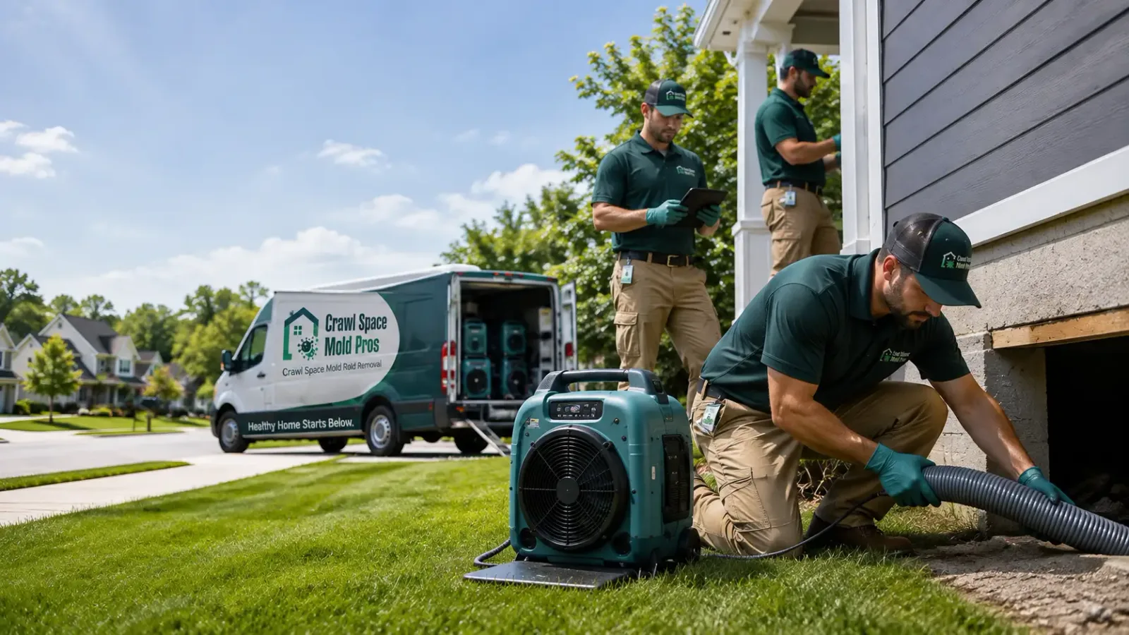 Crawl Space Mold Removal in Hitterdal, MN